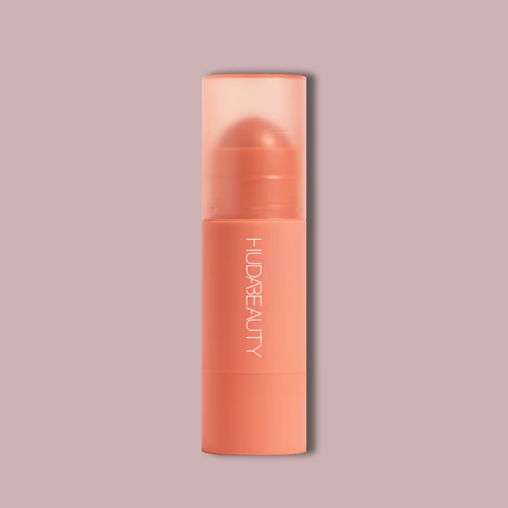 Huda Beauty Cheeky Tint Blush Stick - Coral Cutie