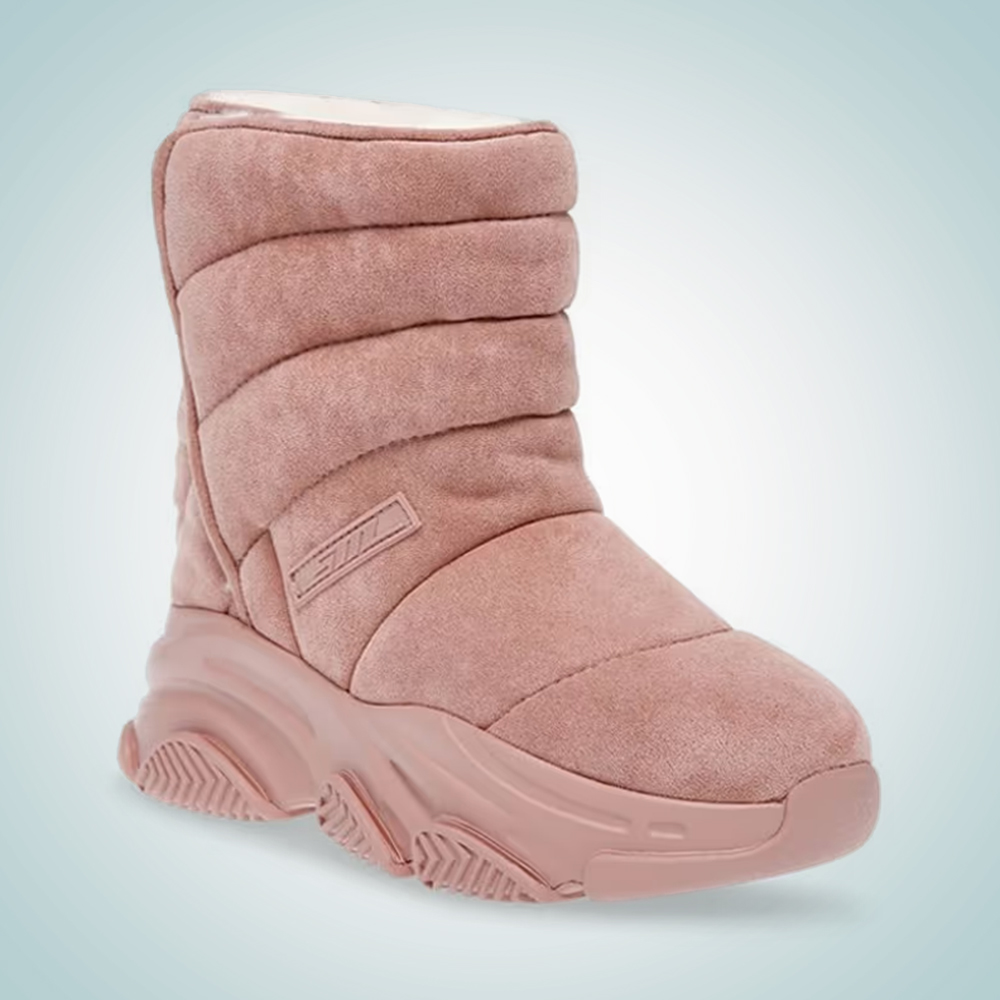 Steve Madden Puff Pink Boots