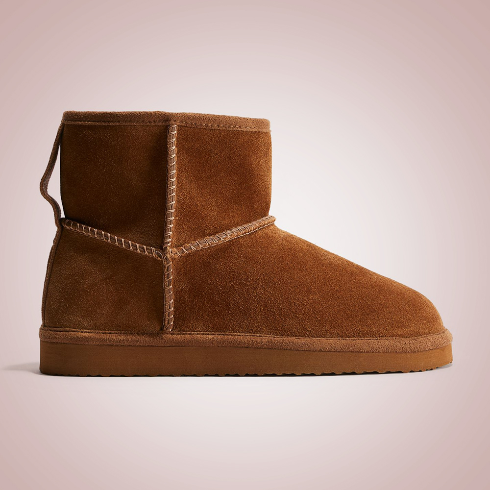 H&M Warm Lined Suede Boots