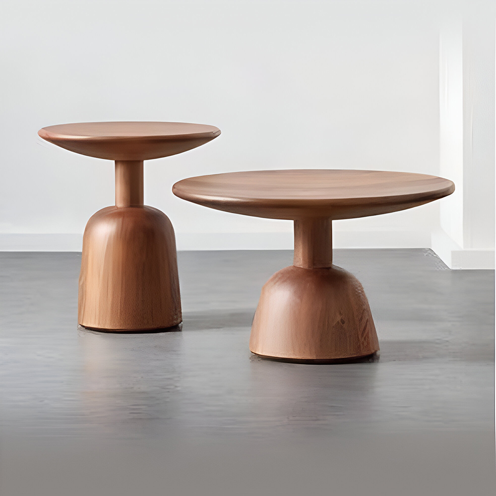 Angie Homes Liam Side Table Mango Wood Copper Colour