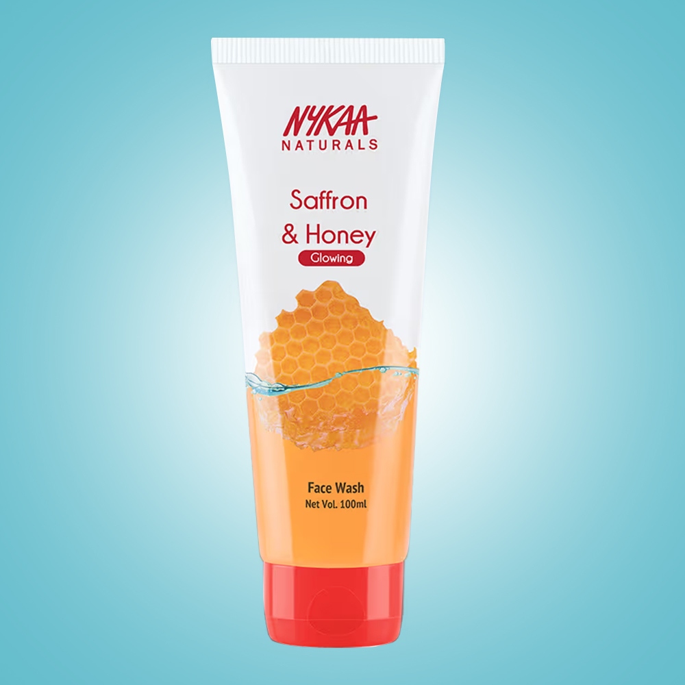 Nykaa Naturals Saffron & Honey Face Wash