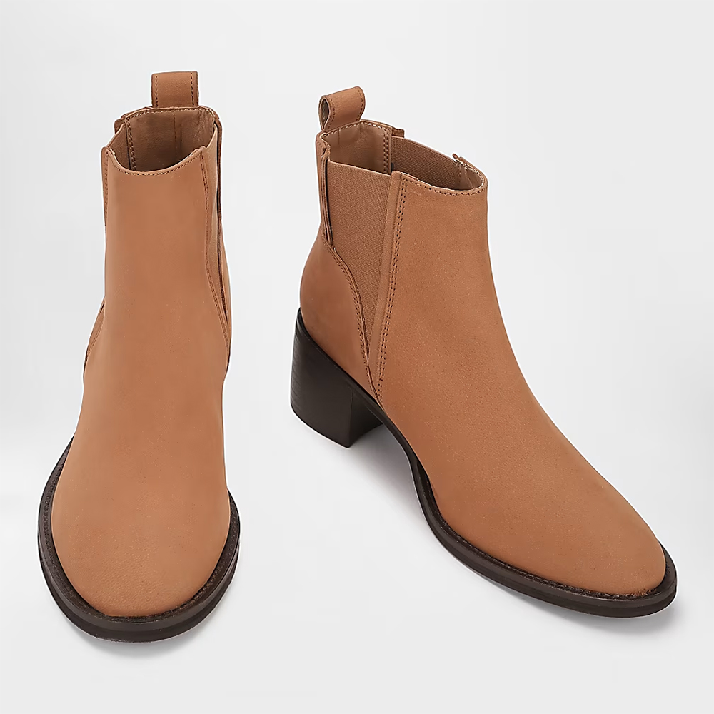 M&S Leather Standard Fit Boots