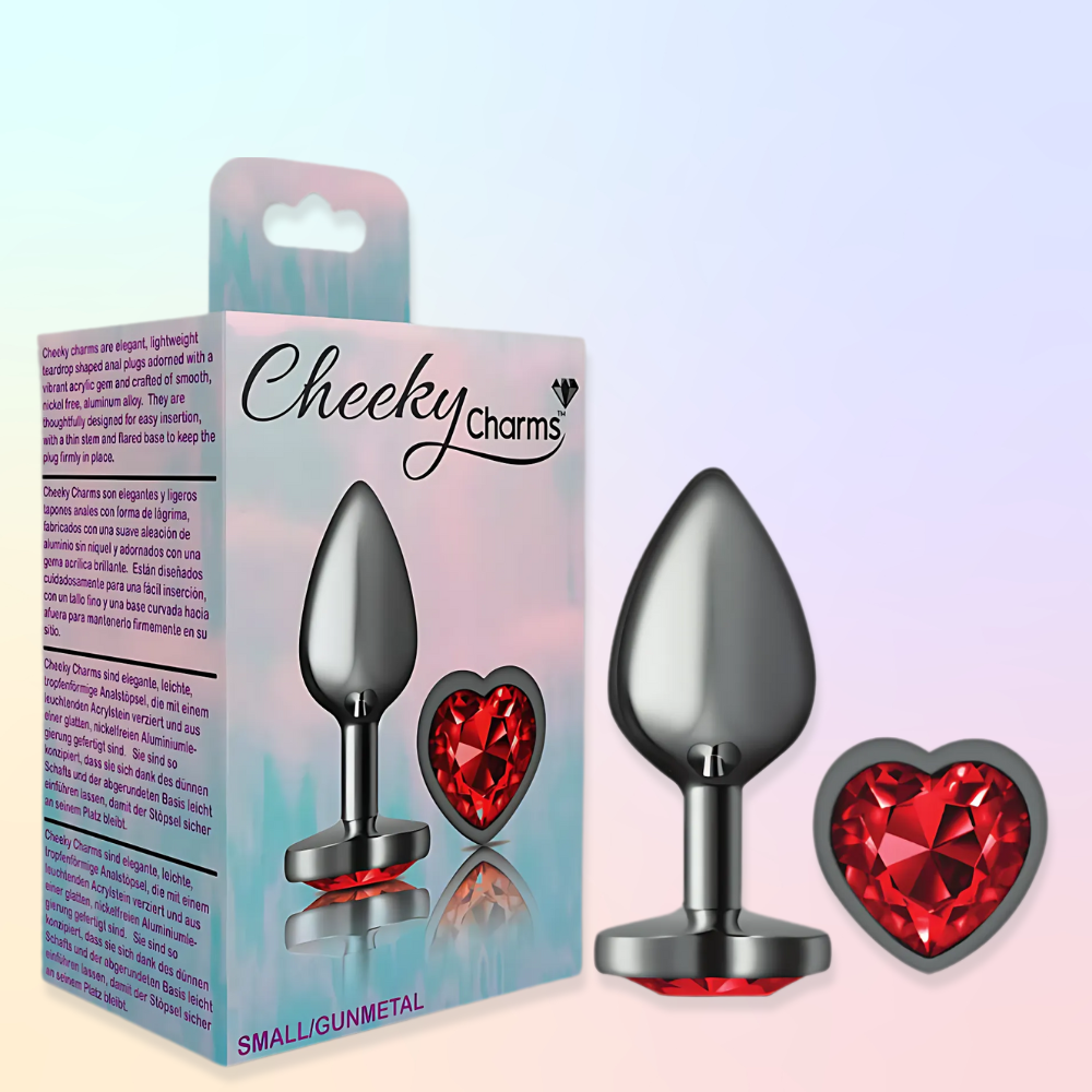 Viben Cheeky Gunmental Butt Plug
