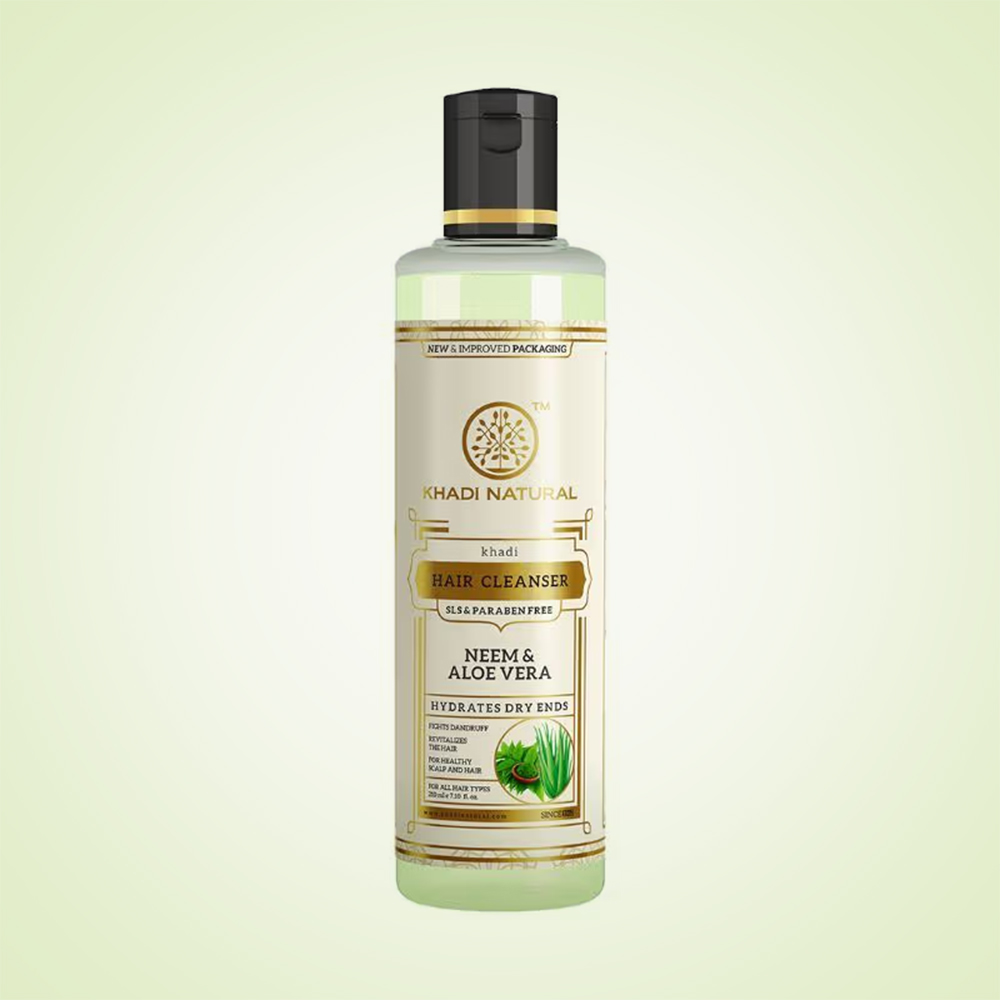 Khadi Natural Neem & Aloe Vera Hair Cleanser
