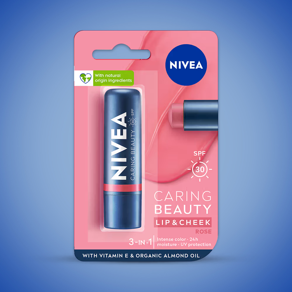 Nivea Caring Beauty Lip & Cheek