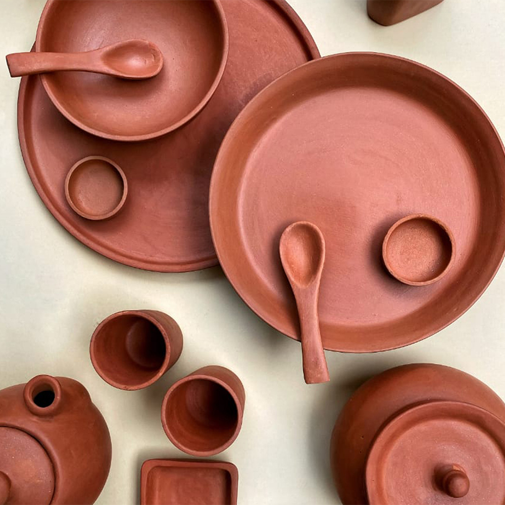 Terracotta Dinner Set 26pcs