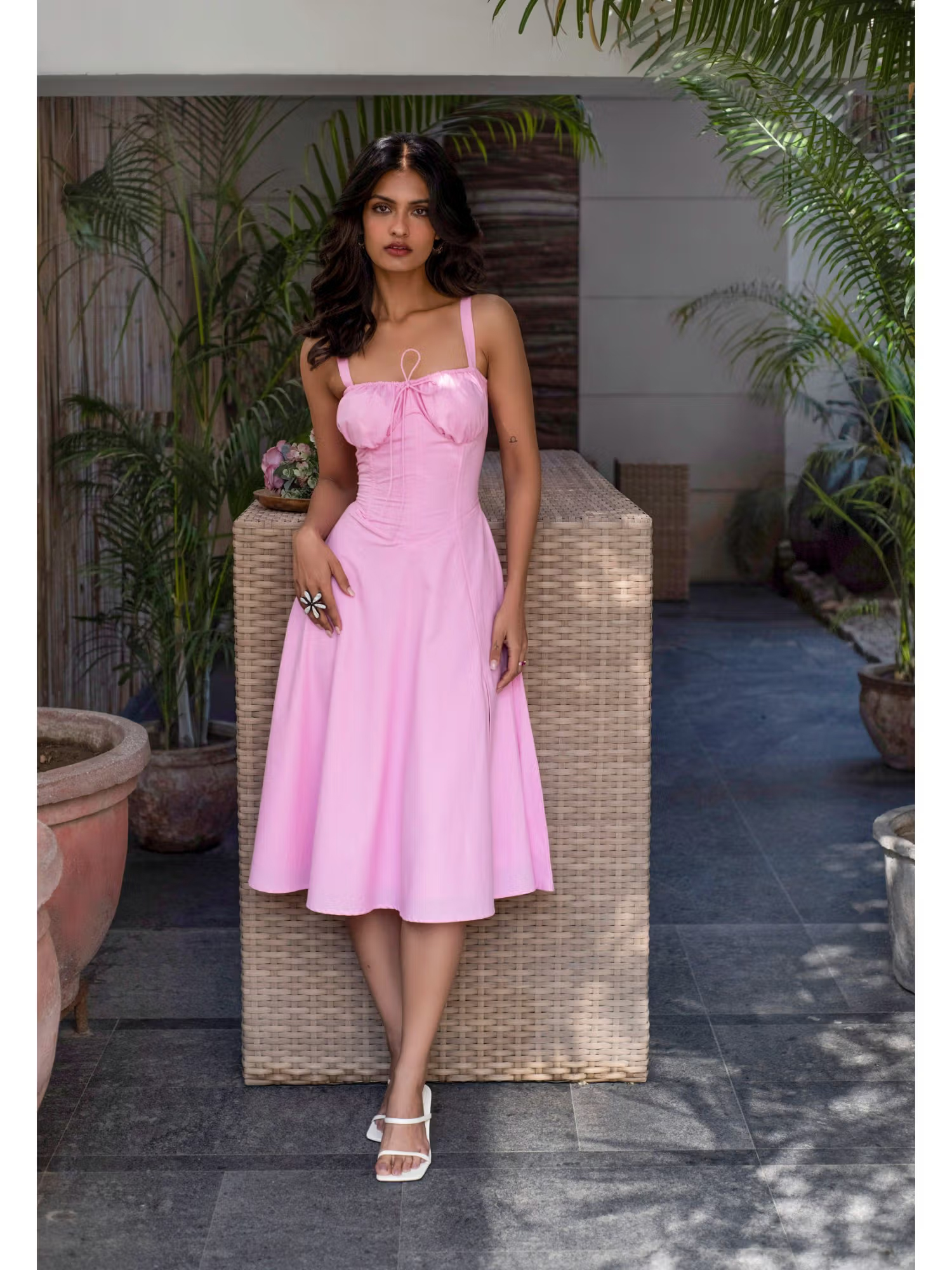 IT GIRL Pink Summer Pink Dress