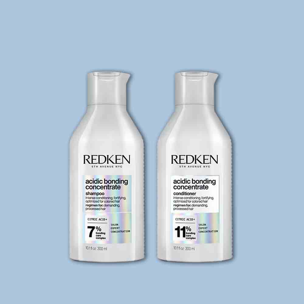 Redken Damaged Hair Combo - Acidic Bonding Concentrate Shampoo & Conditioner