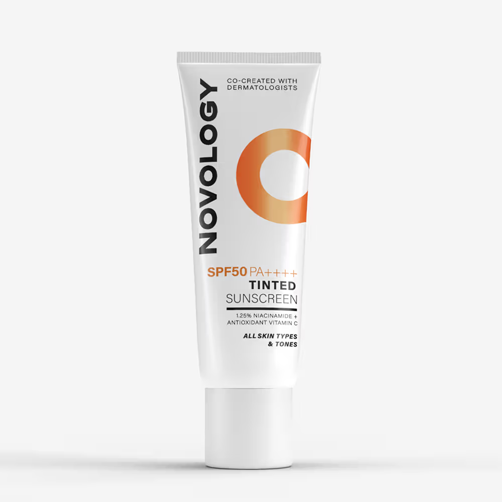 Novology SPF 50 PA++++ Tinted Sunscreen