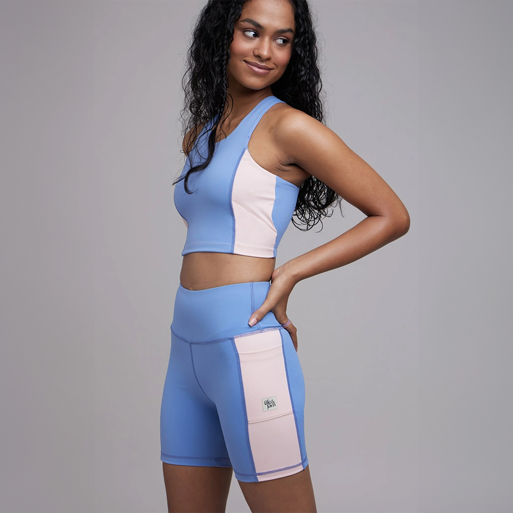Soft Girl Era Sports Bra + Shorts set