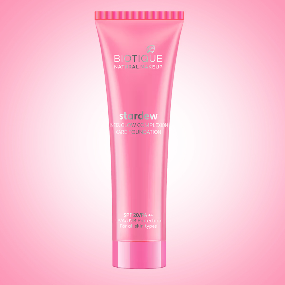 Biotique Natural Makeup Stardew Insta Glow Complexion Care Foundation