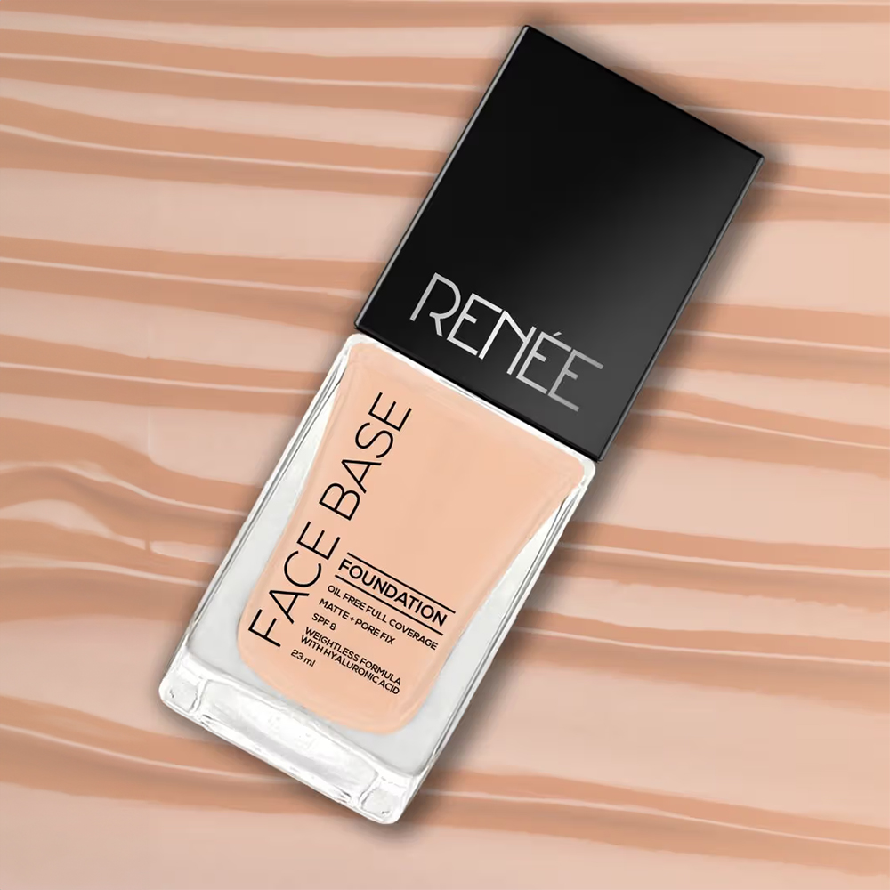 Renee Cosmetics Face Base Liquid Foundation With SPF 8-Cappuccino