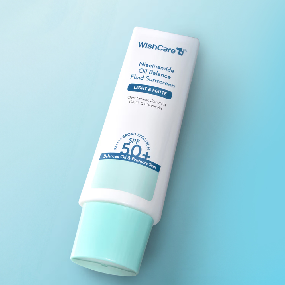 Wishcare Niacinamide Oil Balance Fluid Sunscreen