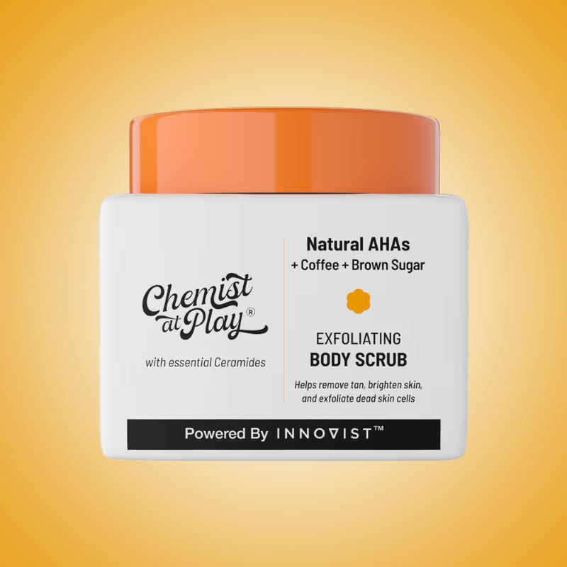 Chemist at Play Exfoliating Body Scrub For Removing Tan & Dead Skin Cells