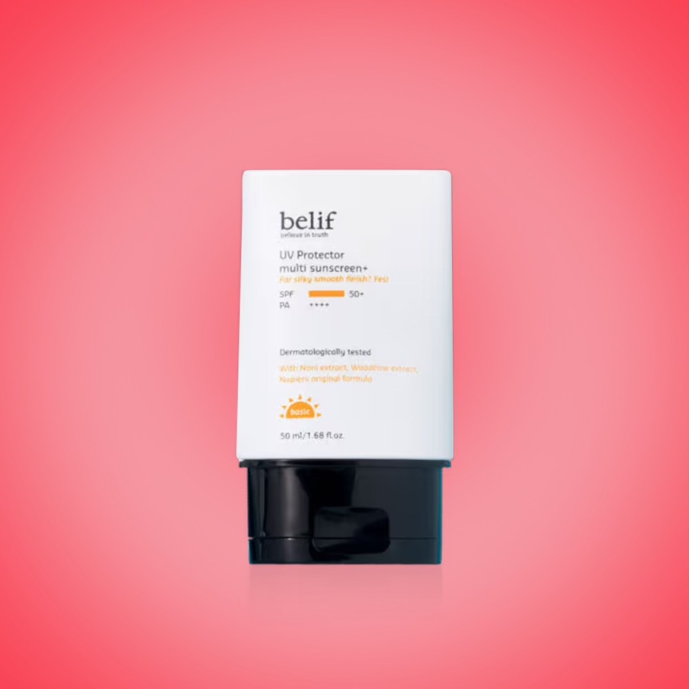 belif Uv Protector Korean Vegan Tinted Mineral Face Sunscreen