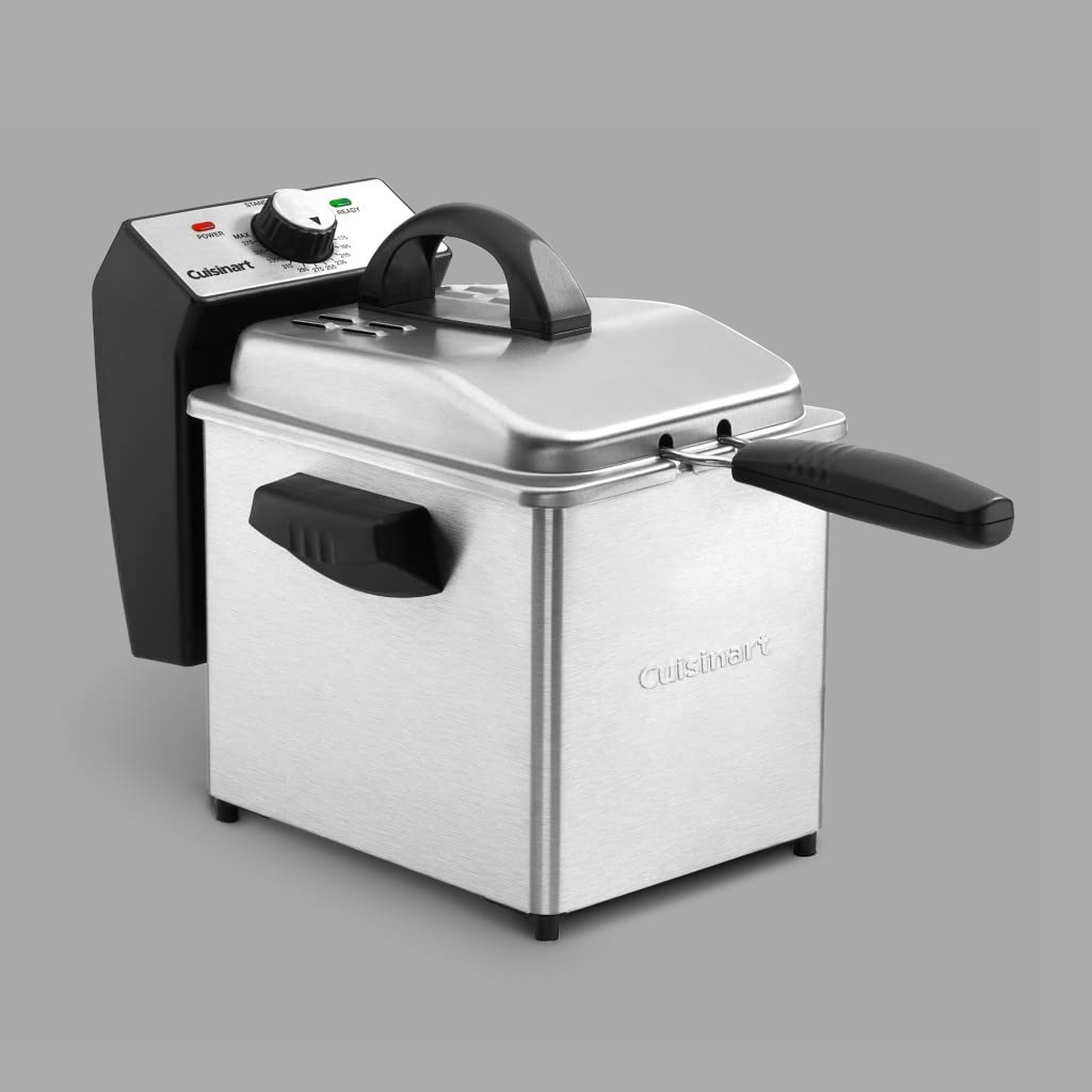 Cuisinart CDF-130 Compact Deep Fryer, 2 quart, Stainless Steel : Amazon.in: Home & Kitchen