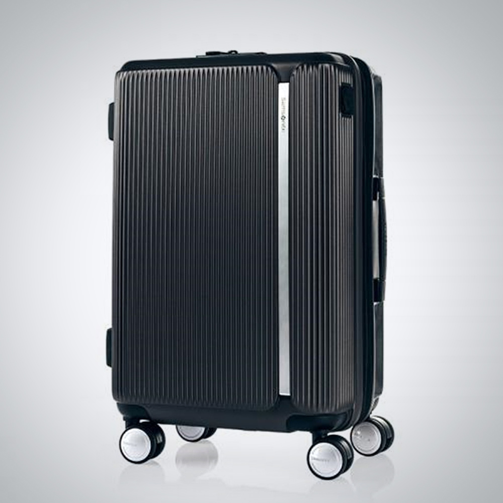 Samsonite Myton Spinner 55 20 Exp Unisex Matte Black Cabin Luggage