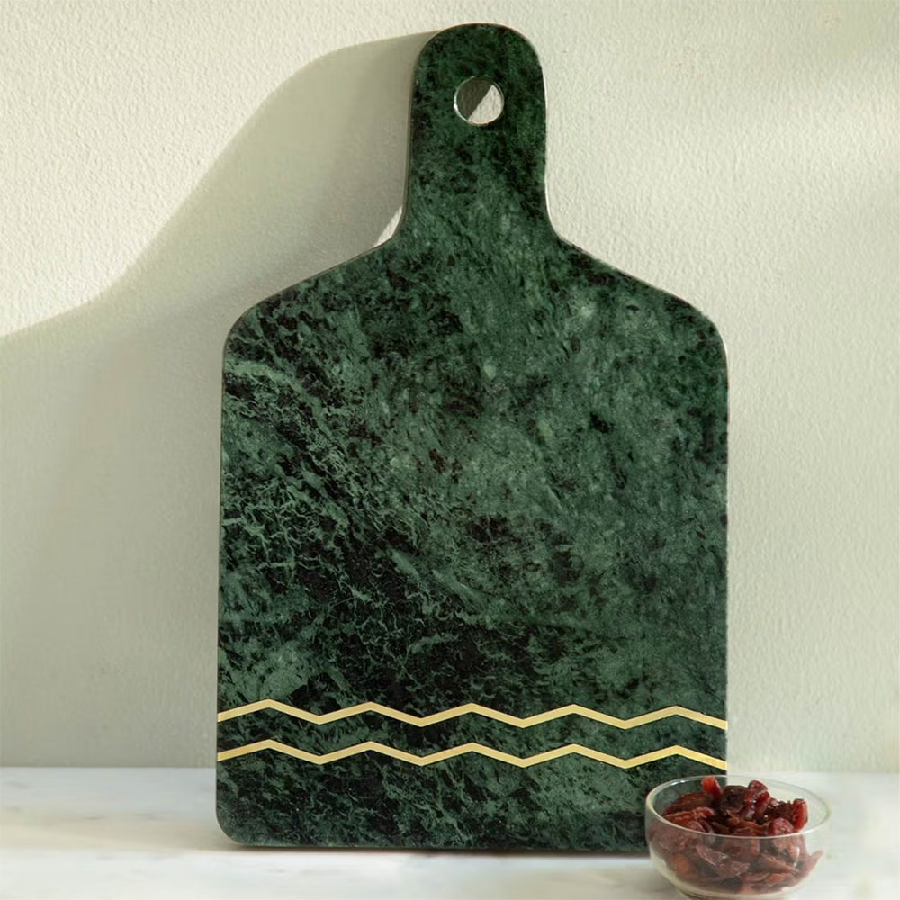 Ellementry Verde Marble Cheese Board