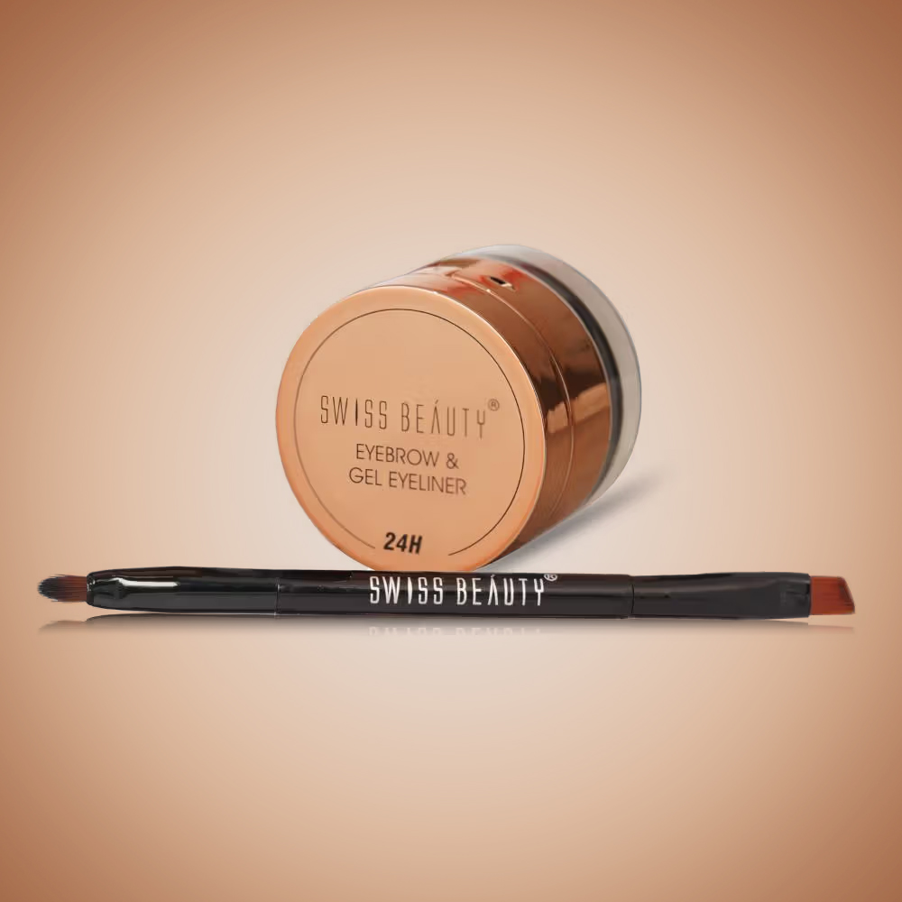Swiss Beauty 3 In 1 Eyeliner, Eyebrow Filler and Kajal