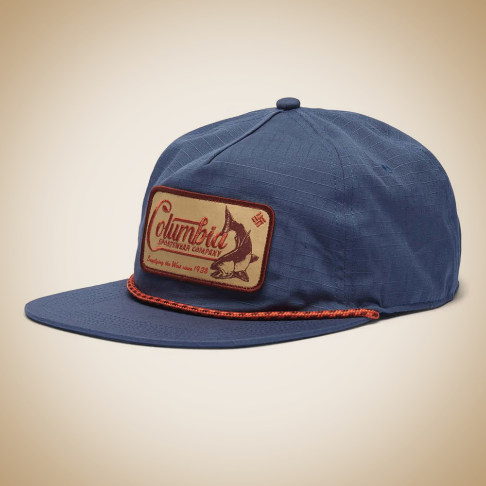 Columbia Unisex Navy Blue Ratchet Strap Snap Back Cap
