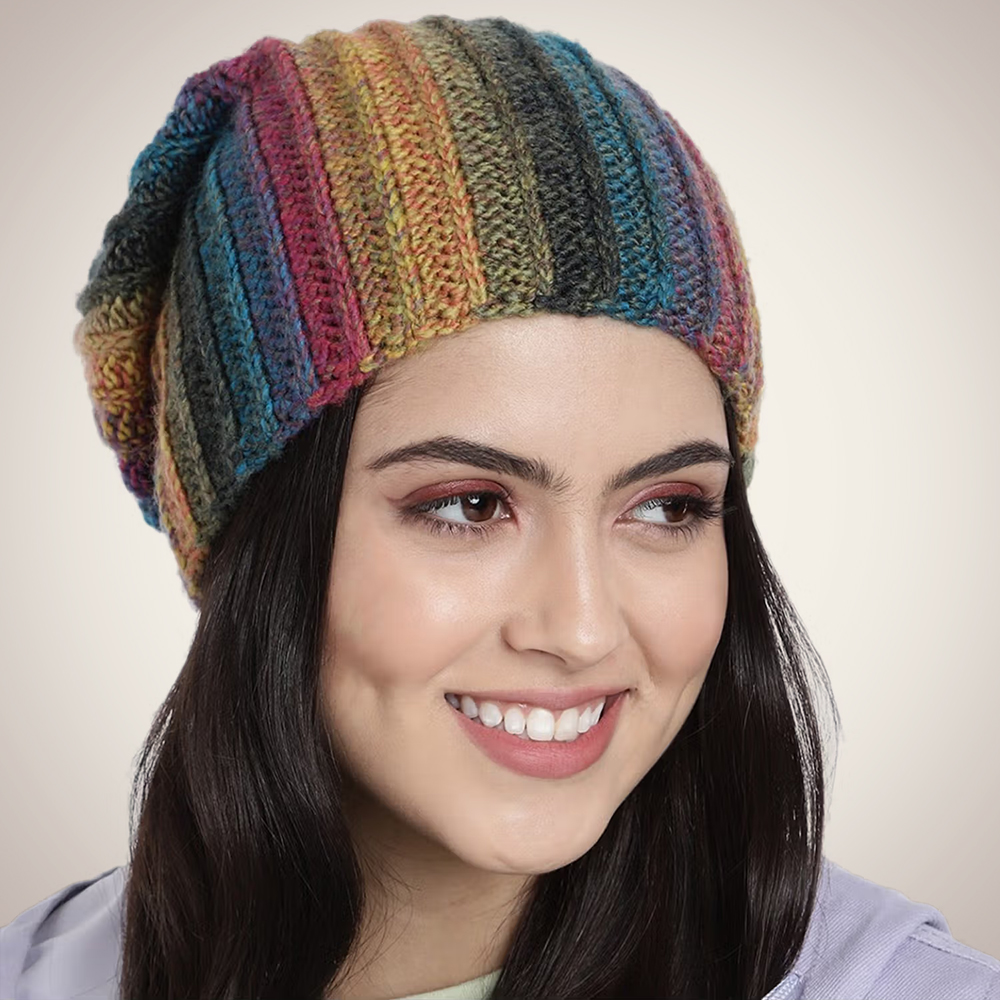 Magic Needles Women Handmade Beanie