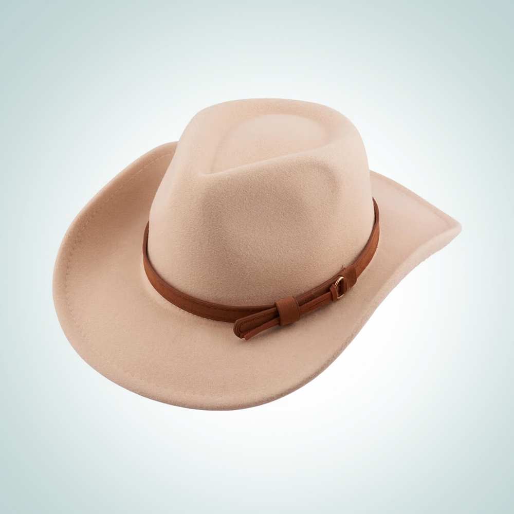 Cowboy Cream Fedora Hat