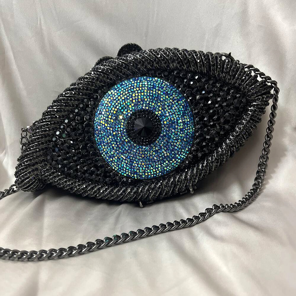 House Of Bling Rhinestone Embellished Clutch