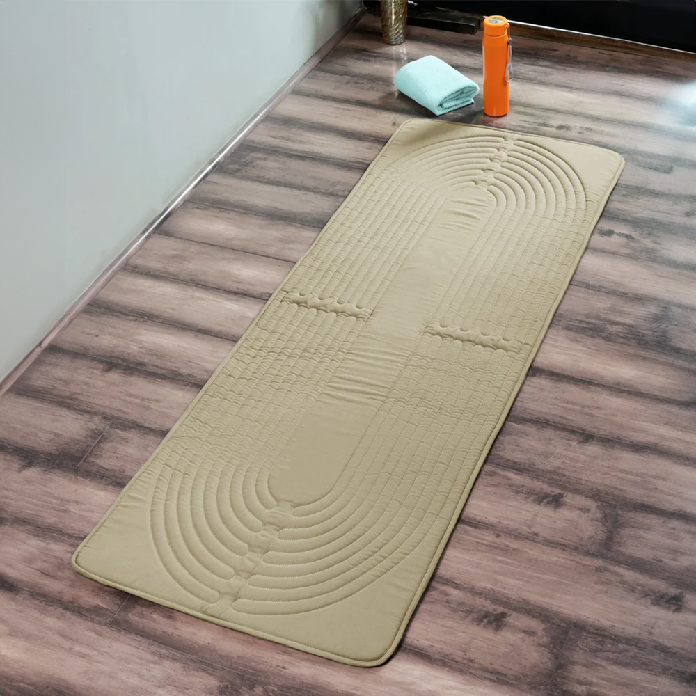 Saral Home Oval Anti Slip Yoga Mat