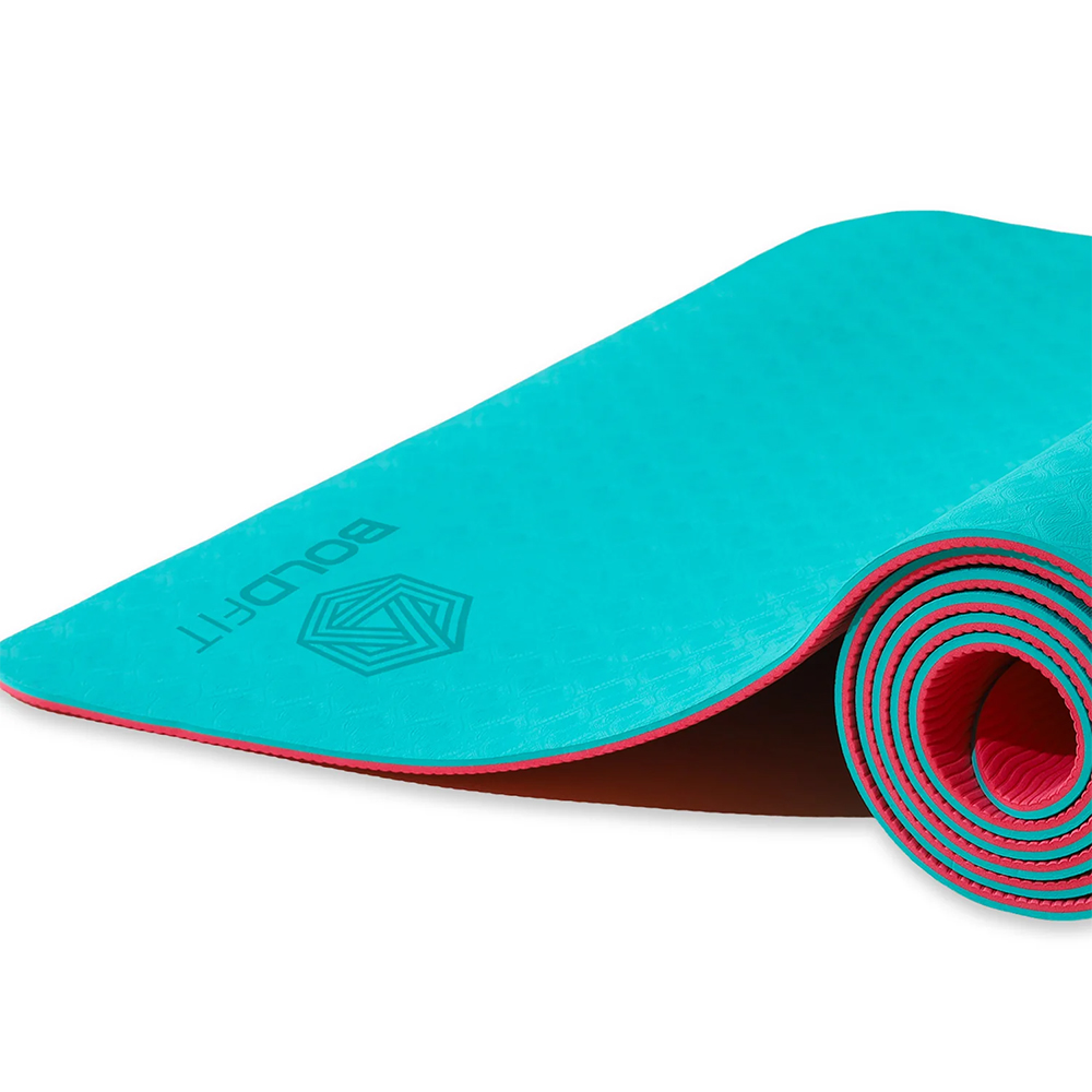 Boldfit Pro Grip Luxury TPE Yoga Mat With Carrying Bag
