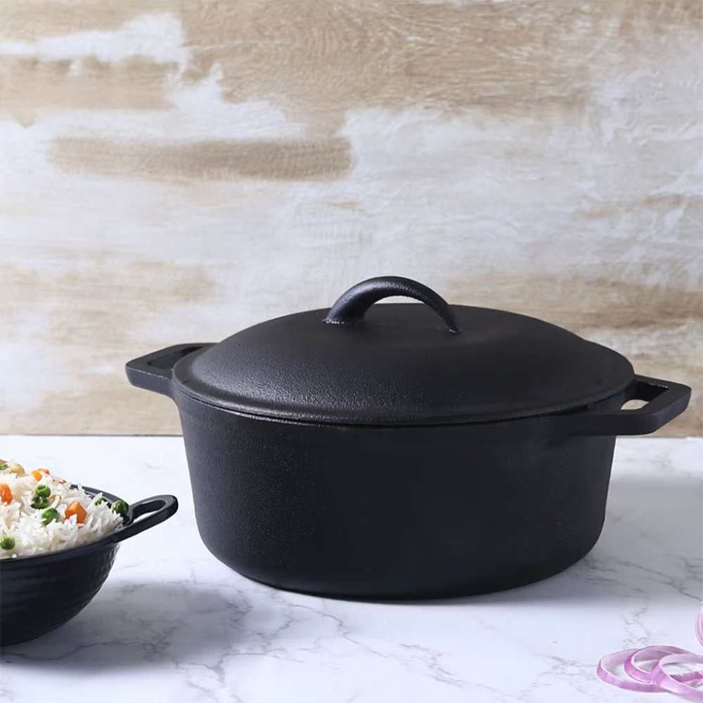 Forza Cast-Iron Casserole With Lid
