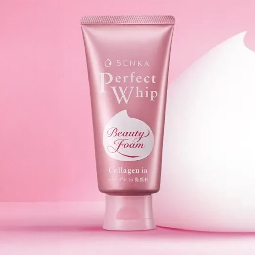 Shiseido Senka Perfect Whip Collagen In Cleanser