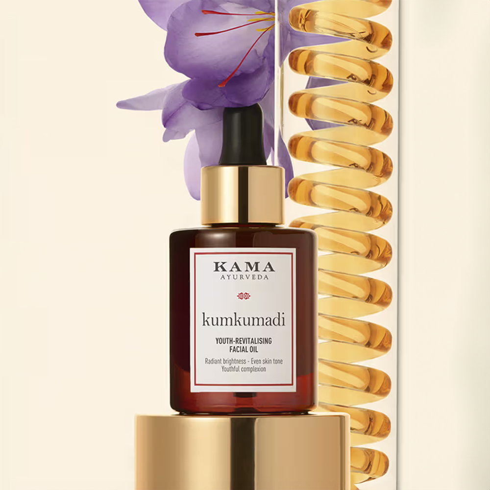 Kama Ayurveda Kumkumadi Youth - Revitalising Facial Oil, For Uneven Skin & Dark Spot Removal