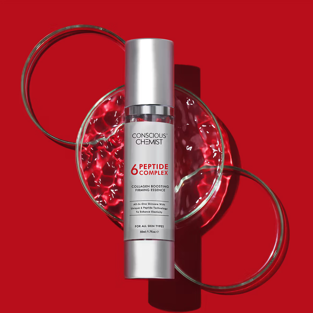 Conscious Chemist 6 Peptide Complex Collagen Boosting & Firming Essence For Fine Lines & Wrinkles
