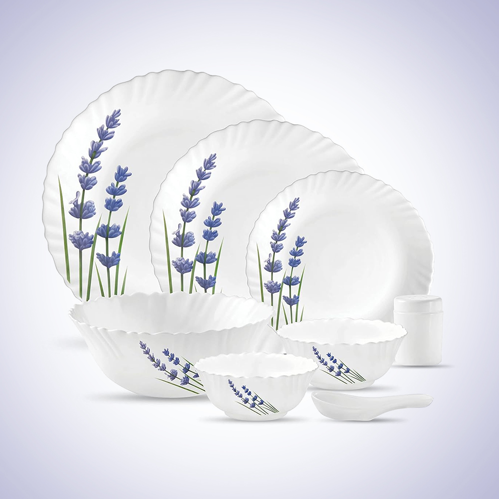 Novo Collection Opal Glass Dinner Set 35 pcs