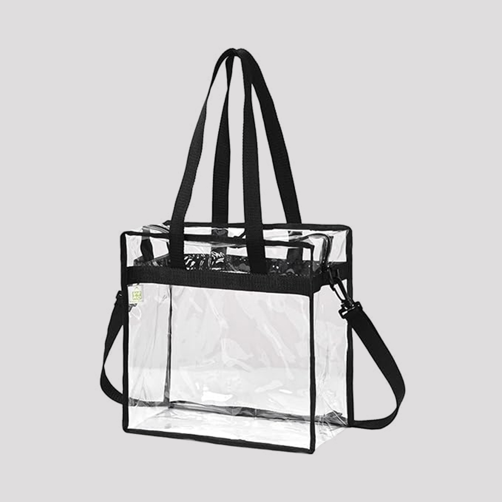 VENO 1 Pack Clear Large Beach Tote Bags