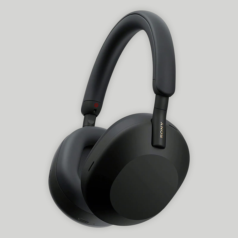 SONY WH-1000XM5 Bluetooth Headphone with Mic (Auto Noise Cancellation Optimizer, Over Ear, Black)