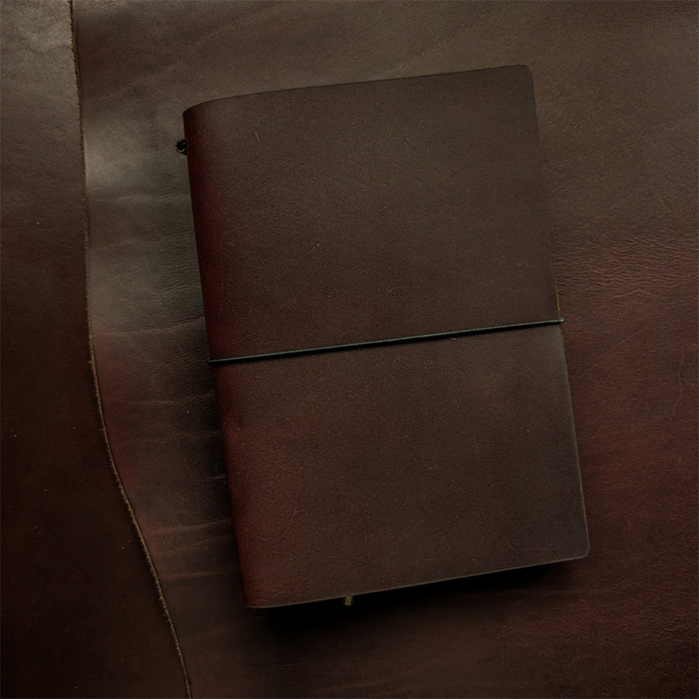 Burnt Mahogany TBC Travellers Journal | A5