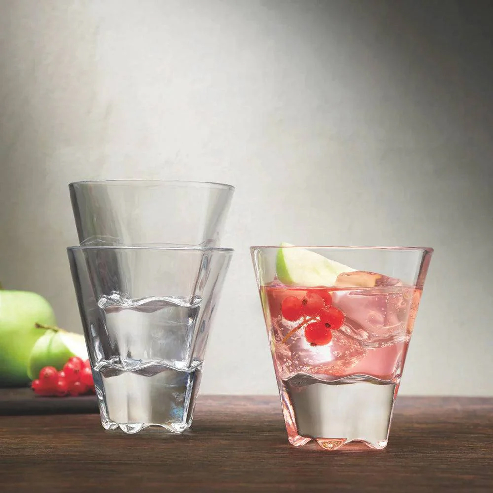 Stackable Glasses, Set of 4