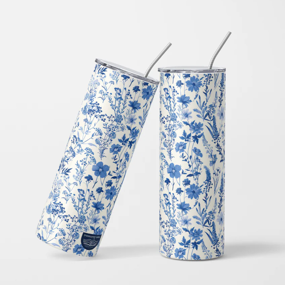 Floral Tumbler - 600 ml