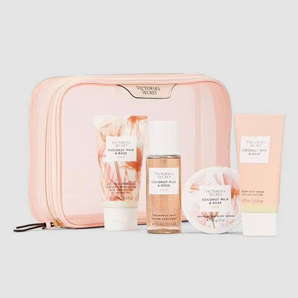 Victoria's Secret Coconut Milk Rose Natural Beauty Calm Starter Kit