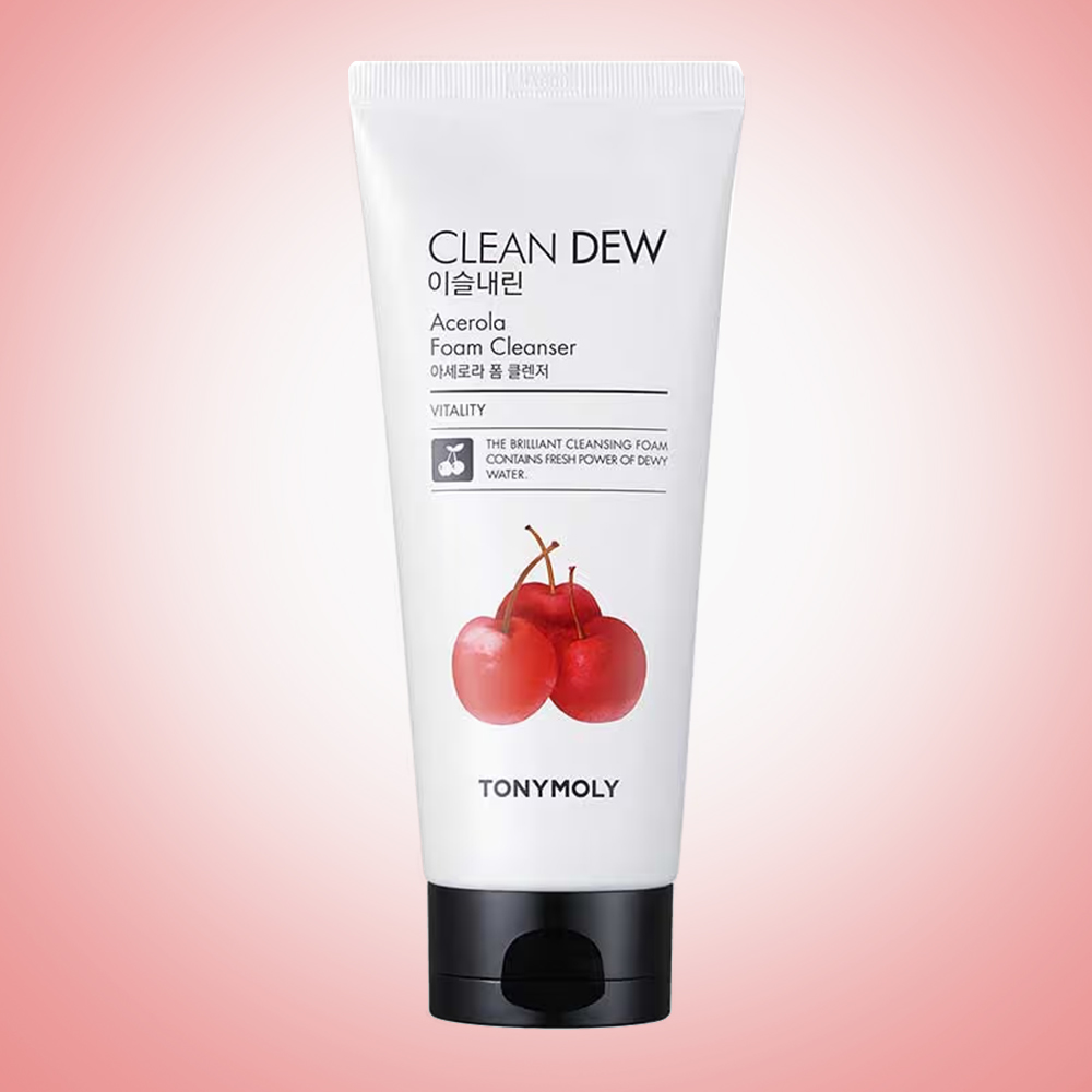 TONYMOLY Clean Dew Acerola Foam Cleanser