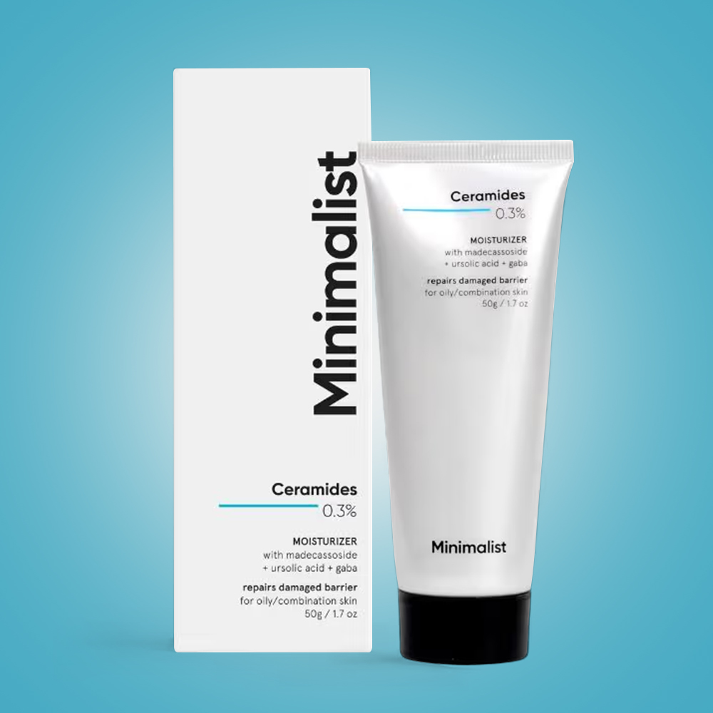 Minimalist 0.3% Ceramide Barrier Repair Moisturizing Cream For Oily Skin
