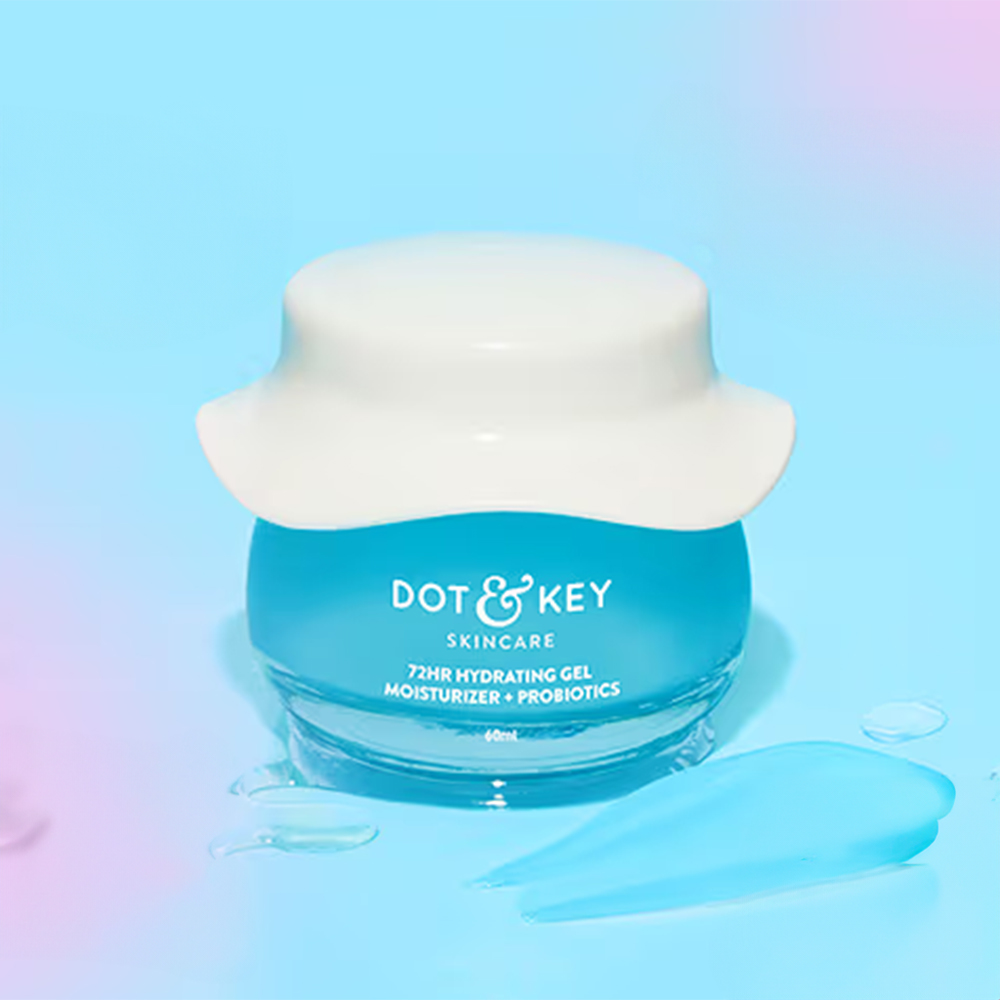 Dot & Key 72HR Hydrating Gel Face Moisturizer With Hyaluronic & Probiotics For Normal To Oily Skin