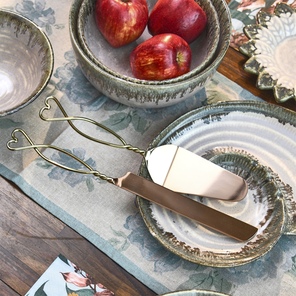 Lovers Cake Knife Set