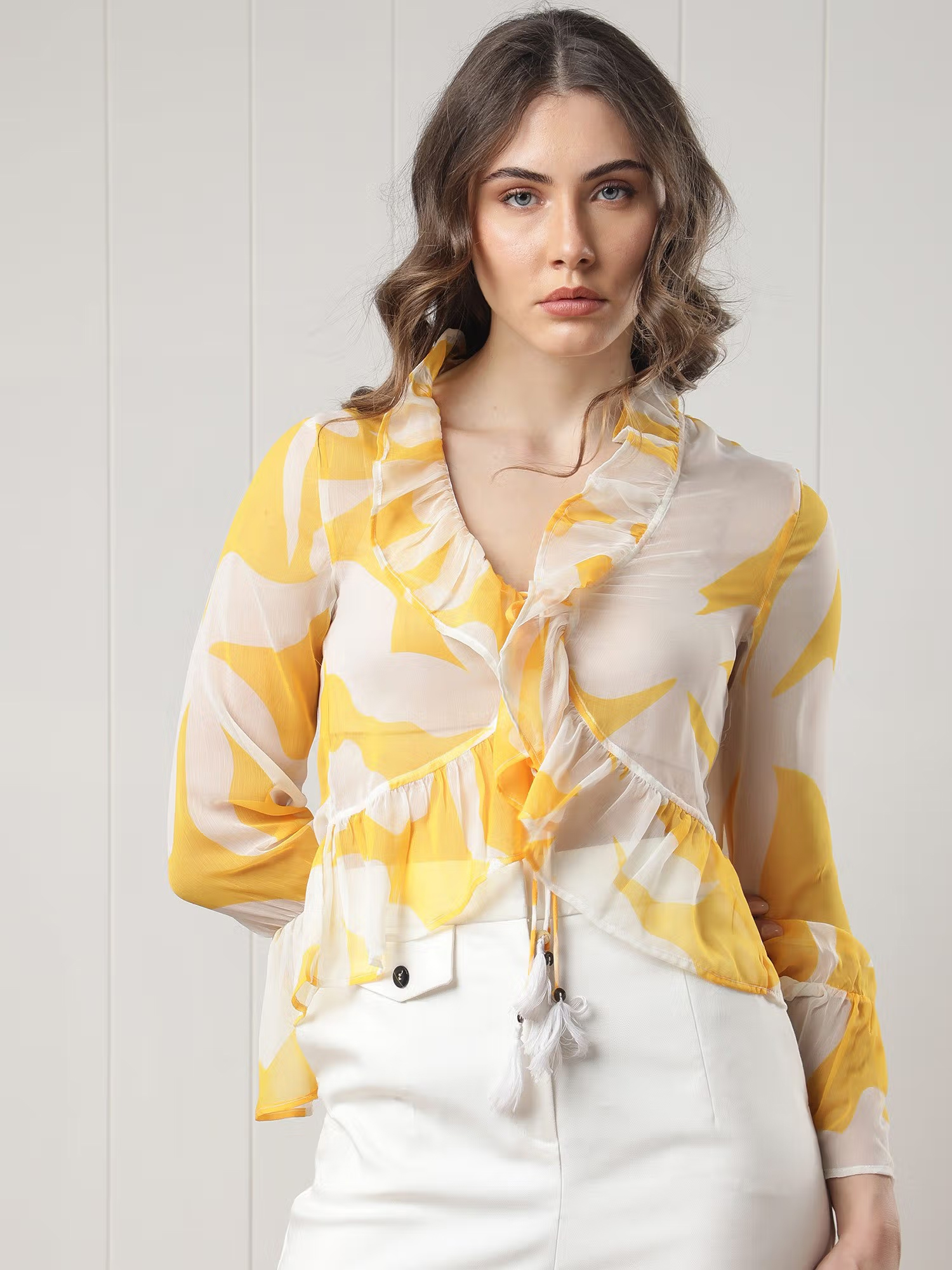 RAREISM Simone White Top (S)