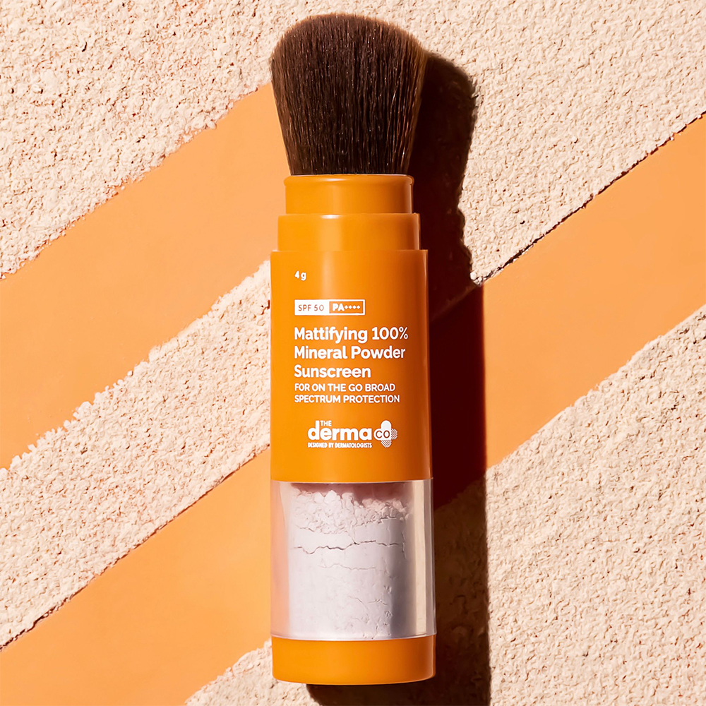 Mattifying 100% Mineral Powder Sunscreen with SPF 50