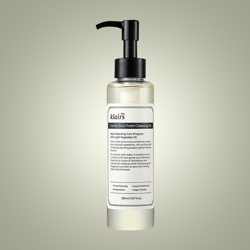 Klairs Gentle Black Fresh Cleansing Oil