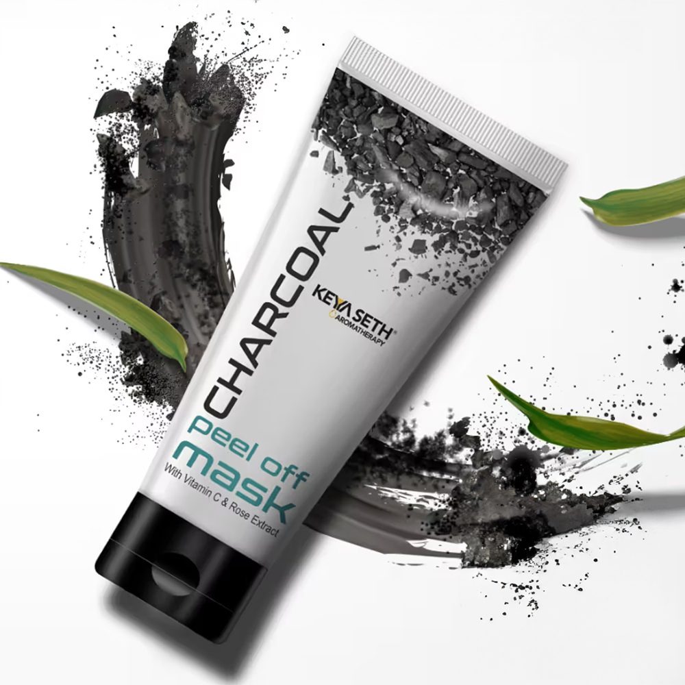 Keya Seth Aromatherapy Charcoal Peel off Mask Face Pack