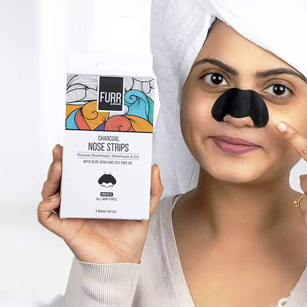 FURR Charcoal Nose Strips (Pack Of 3)
