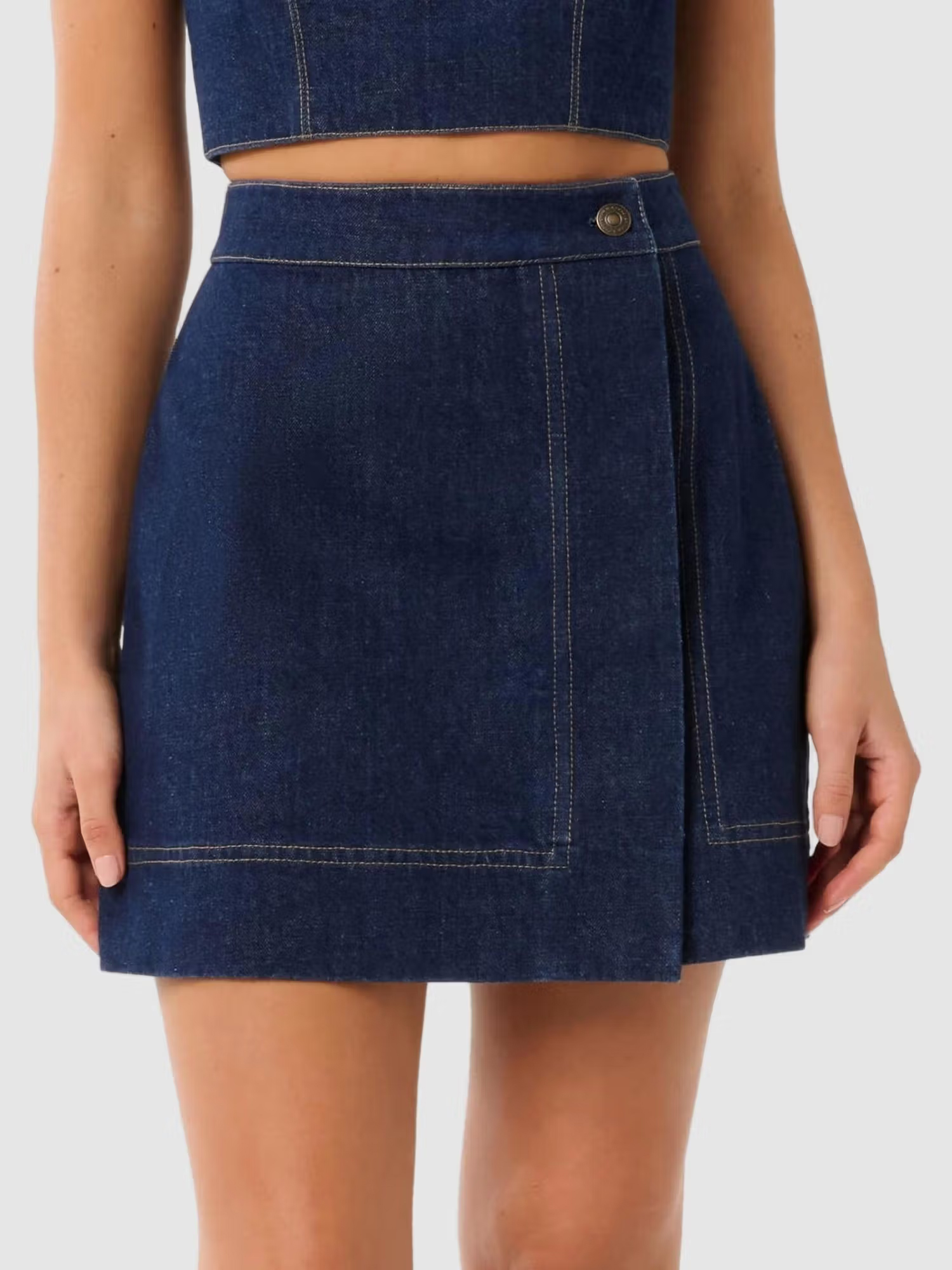 Katie Denim Mini Skirt